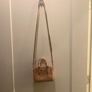 Michael Kors rose gold crossbody